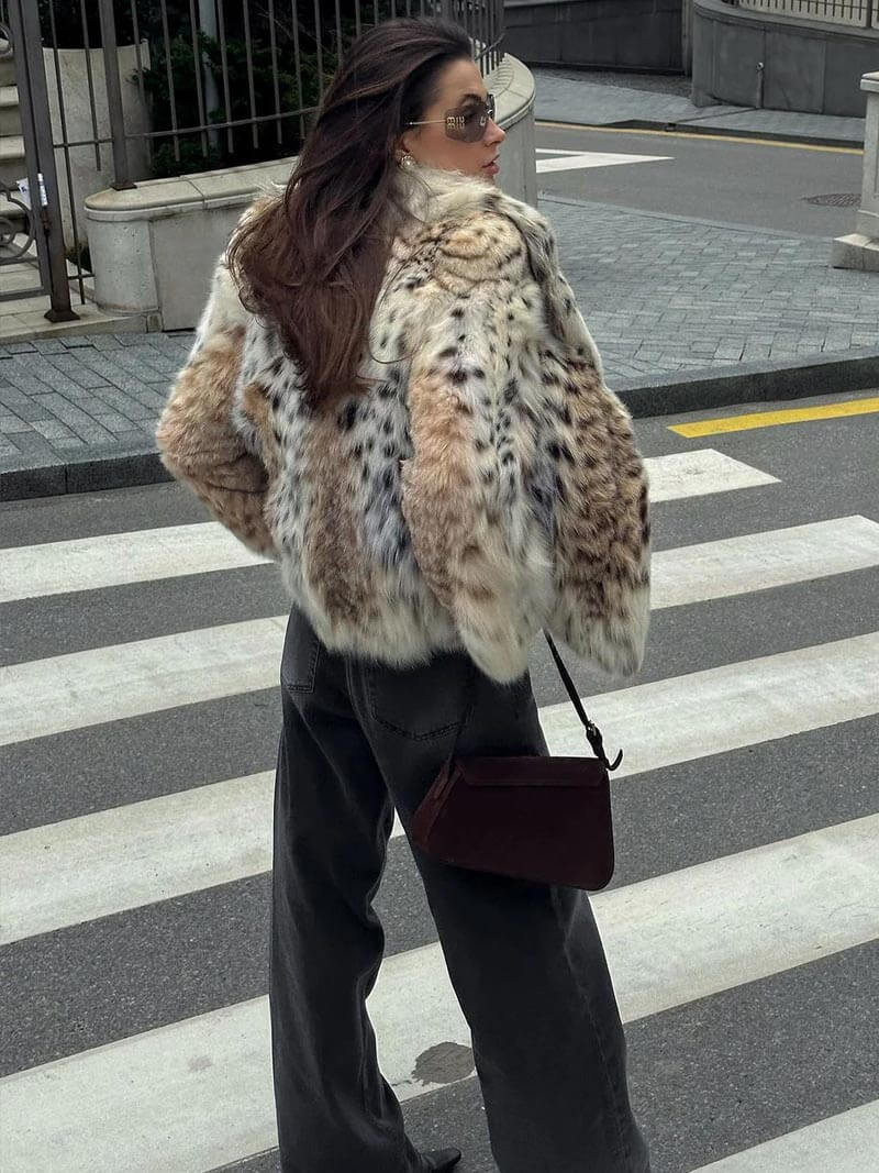 人造毛皮外套