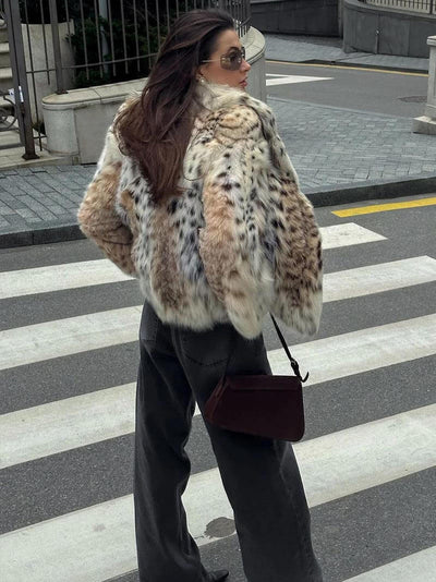 人造毛皮外套